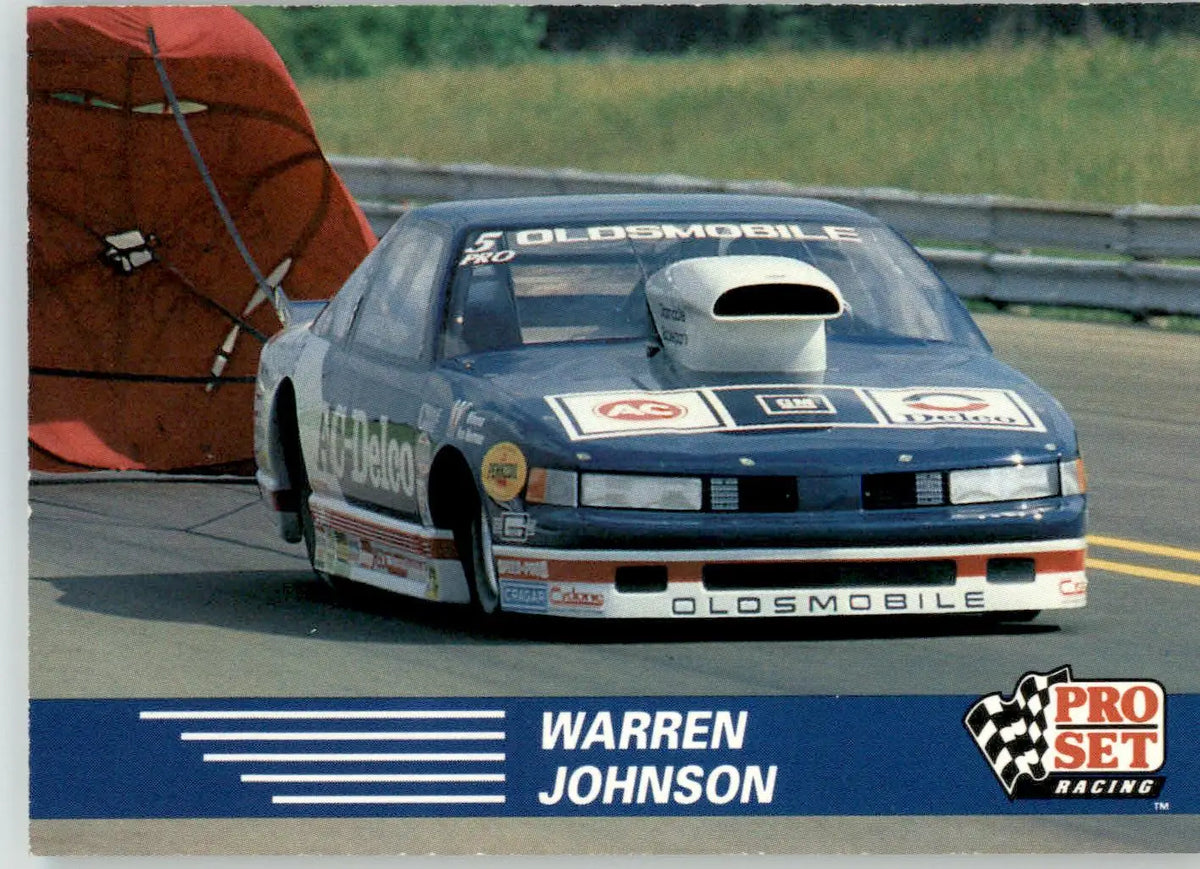 Warren Johnson’s Car - 1991 Pro Set NHRA - #86 - Racing - Racing Card Single