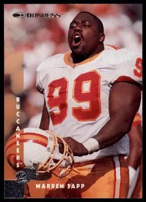 Warren Sapp 1997 Donruss #68 Tampa Bay Buccaneers - Football Card Single