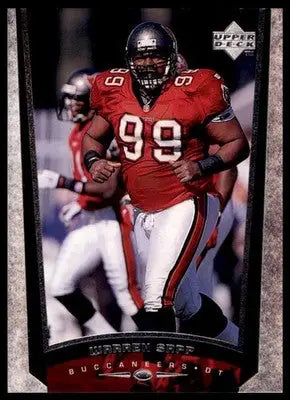 Warren Sapp 1998 Upper Deck #234 Tampa Bay Buccaneers - Football Card Single