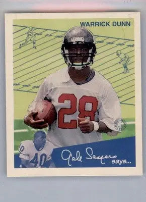 Warrick Dunn - 1997 Fleer Goudey II - #116 - RC Football - Football Card Single