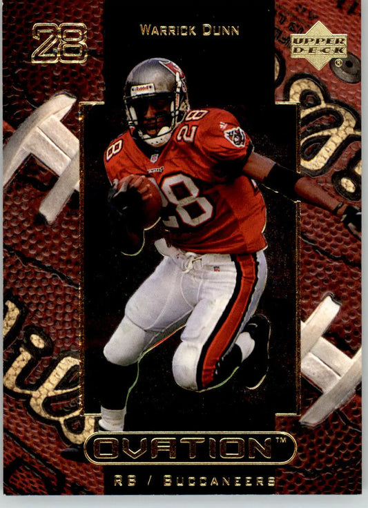 Warrick Dunn - 1999 Upper Deck Ovation - #55 - Football - Football Card Single