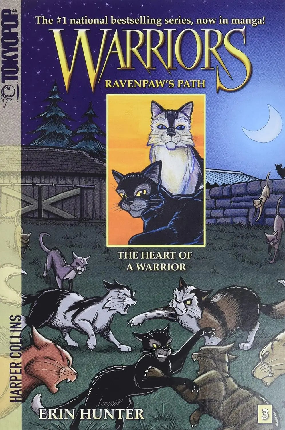 Warriors Ravenpaw’s Path #3 The Heart of a Warrior - Graphic Novels
