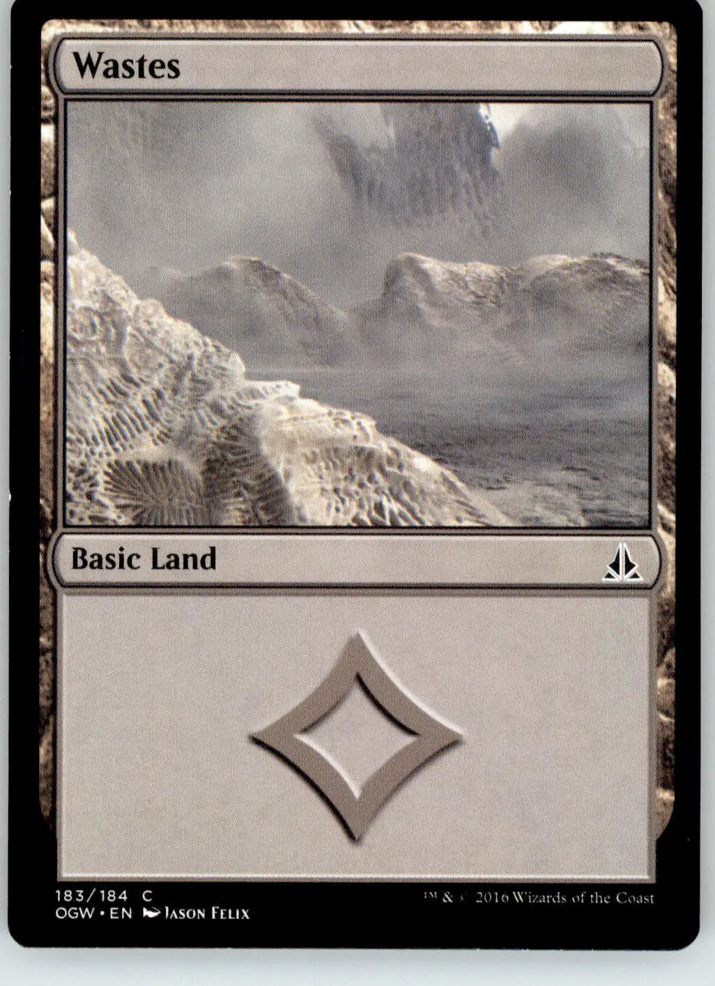 Wastes - Oath of the Gatewatch - 183 - MP Magic: The Gathering - Magic Card Single