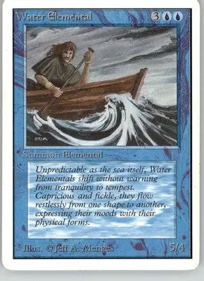 Water Elemental - Unlimited Edition - HP Magic: The Gathering - Magic Card Single
