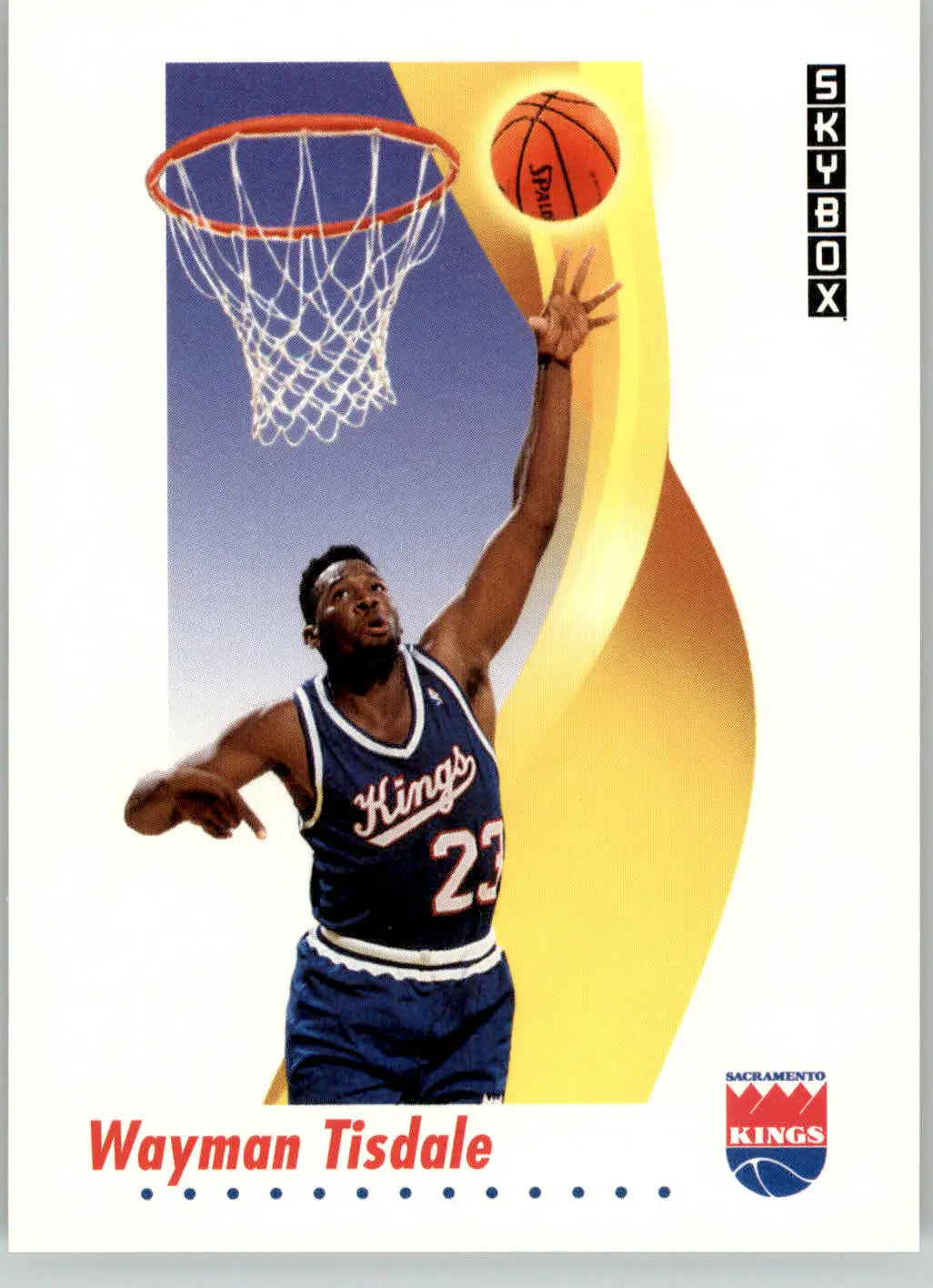 Wayman Tisdale - 1991-92 SkyBox - #252 - Basketball - Basketball Card Single