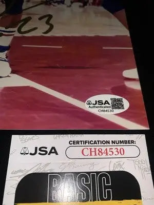 Authenticated Wayman Tisdale Sacramento Kings signed 8x10 sports memorabilia photo