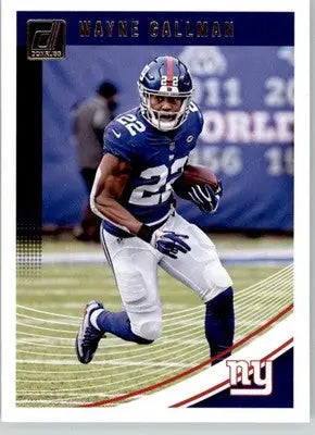 Wayne Gallman - 2018 Donruss - #207 - Football