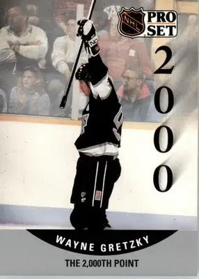 Wayne Gretzky - 1990-91 Pro Set - #703 - Hockey - Hockey Card Single