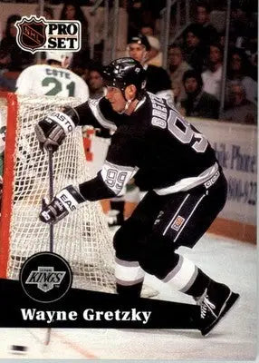 Wayne Gretzky - 1991-92 Pro Set French - #101 - Hockey - Hockey Card Single