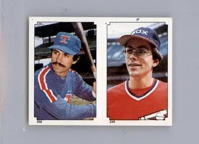 Wayne Tolleson / Vance Law - 1984 Topps Stickers - #249 / 358 - Baseball - Baseball Card Single
