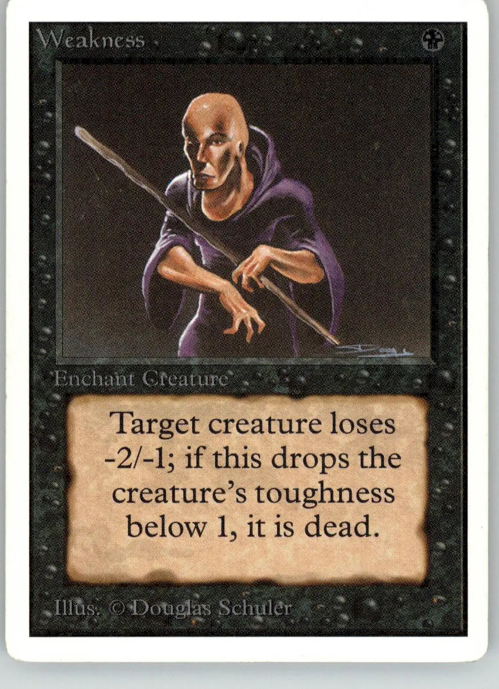 Weakness - Unlimited Edition - HP Magic: The Gathering - Magic Card Single