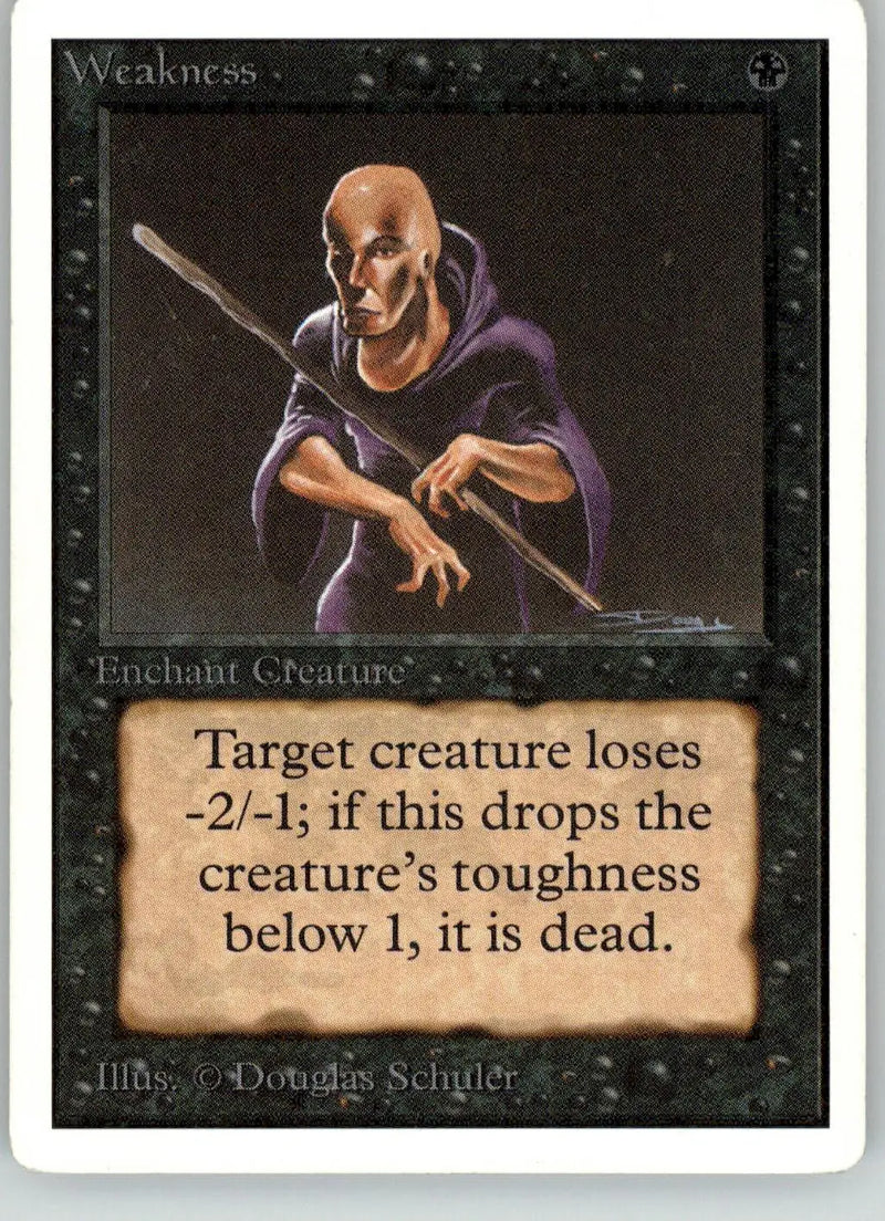 Weakness - Unlimited Edition - HP Magic: The Gathering - Magic Card Single