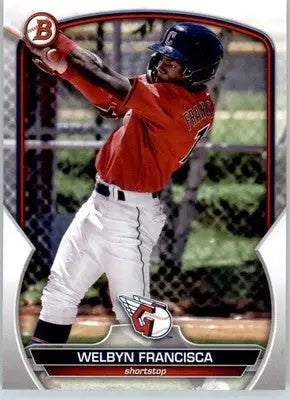 Welbyn Francisca - 2023 Bowman Draft - #BD-62 - Baseball - Baseball Card Single