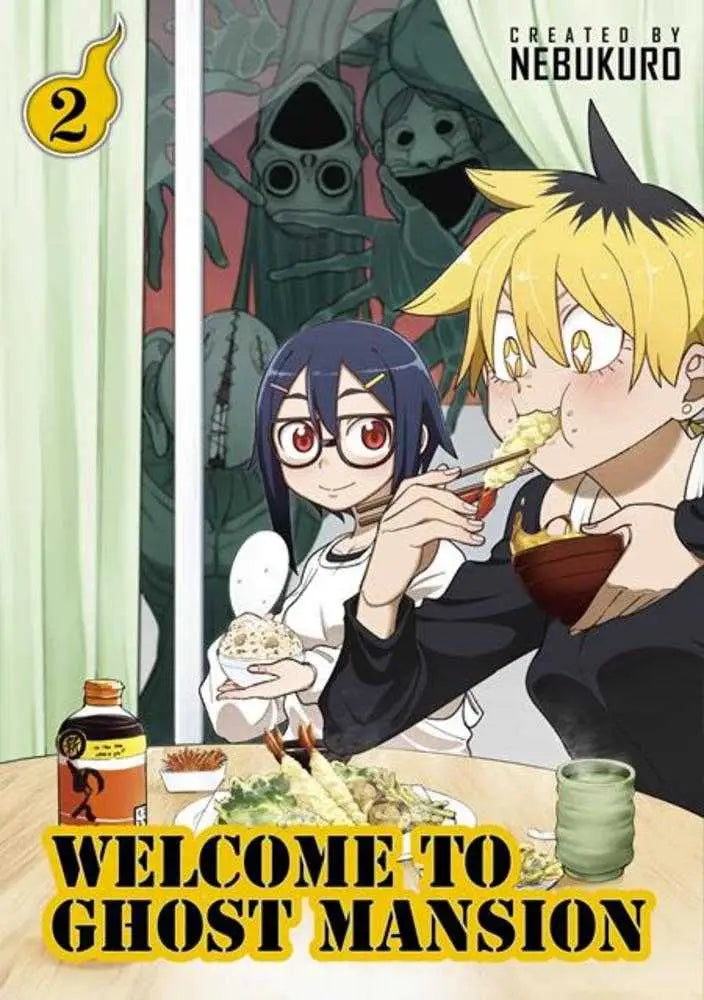 Manga cover for Welcome to Ghost Mansion TPB Volume 02 showcasing ghost mansion themes