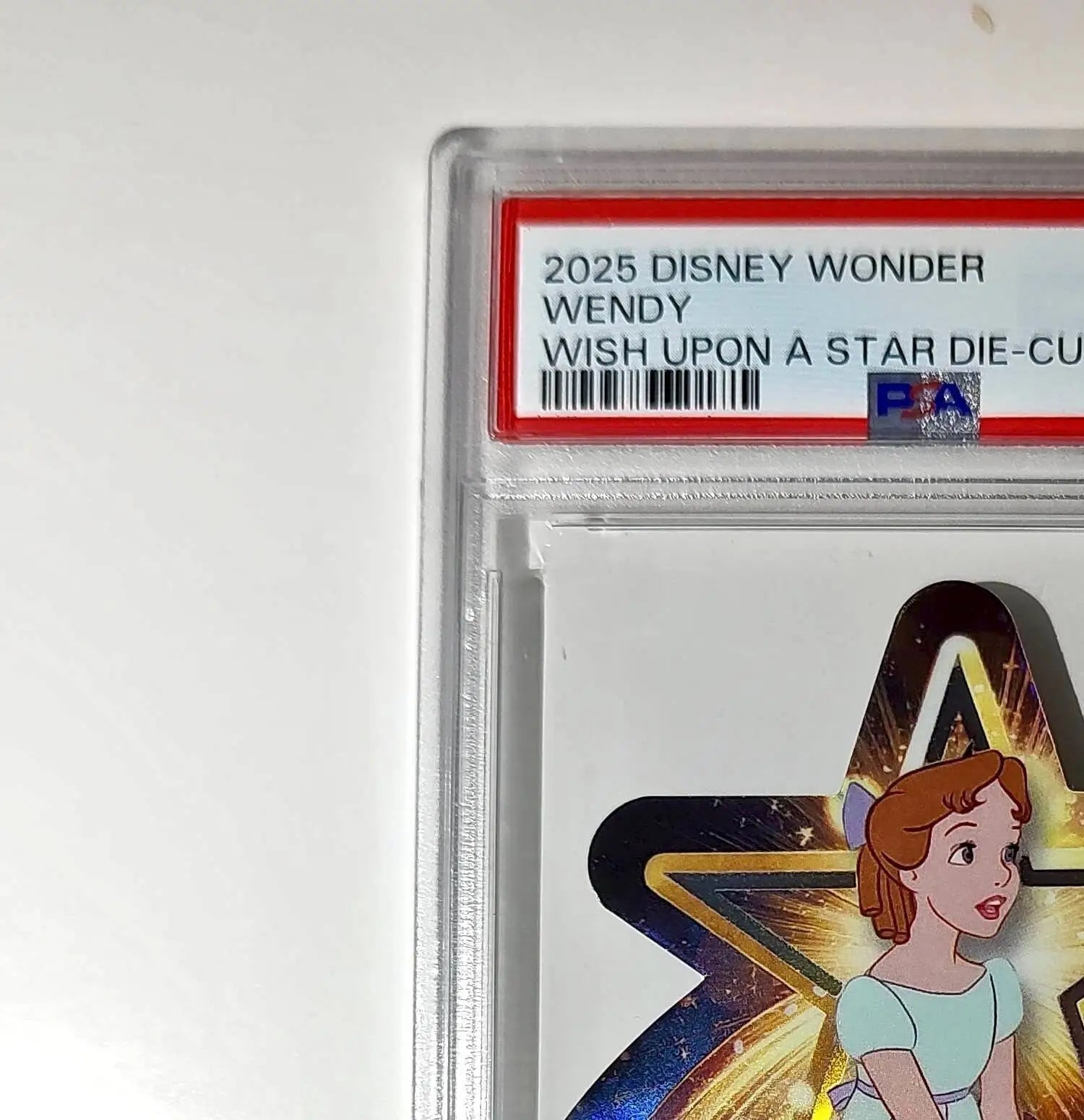 Wendy 2025 Topps Chrome Disney #W-9 Wish Upon A Star Die Cut Peter Pan PSA 9 - Non-Sports Card Single
