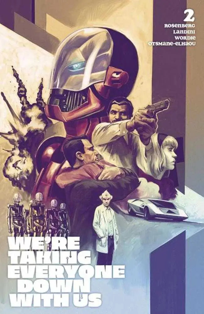 Comic book cover C Elia Bonetti Variant for Were Taking Everyone Down With Us #2