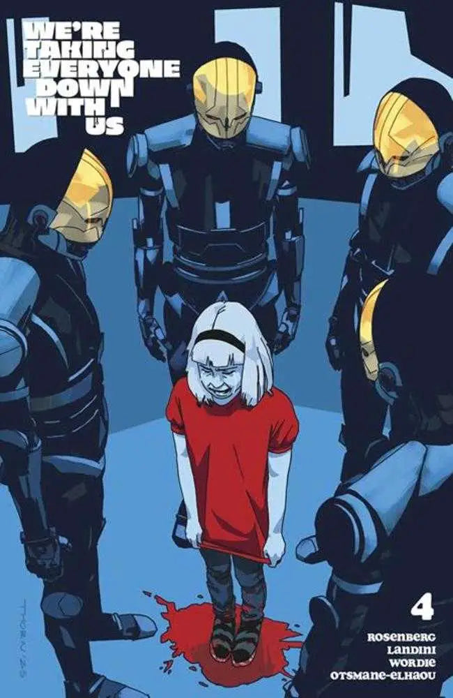 Comic book cover C Carson Thorn Variant for Were Taking Everyone Down With Us #4