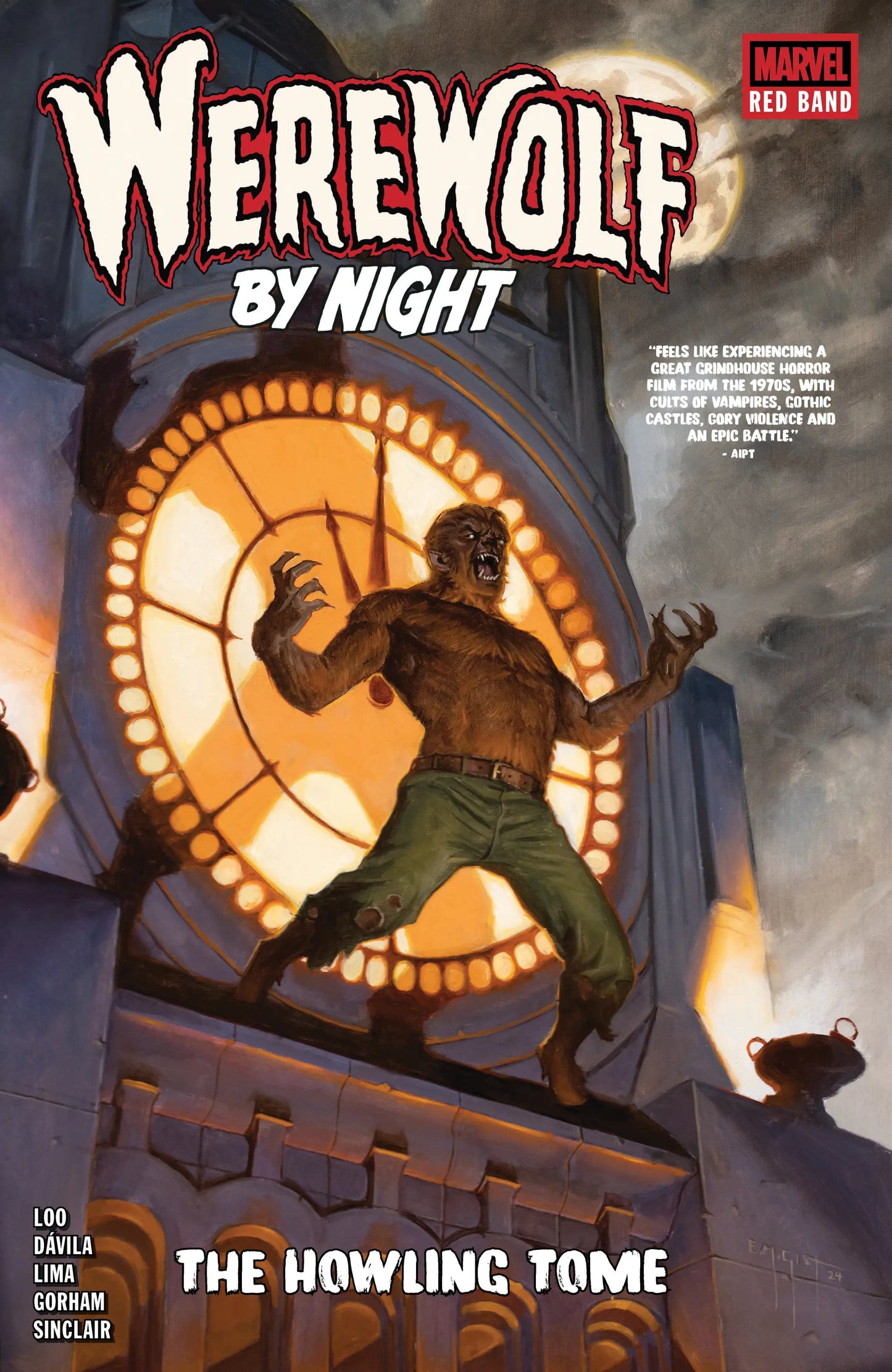 Werewolf By Night: Red Band The Howling Tome - Comic Book