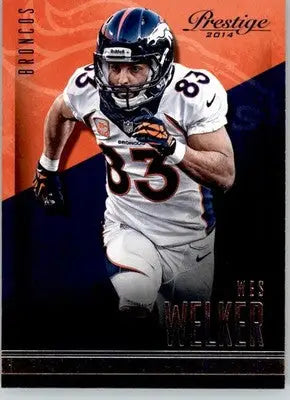 Wes Welker - 2014 Panini Prestige - #79 - Football - Football Card Single