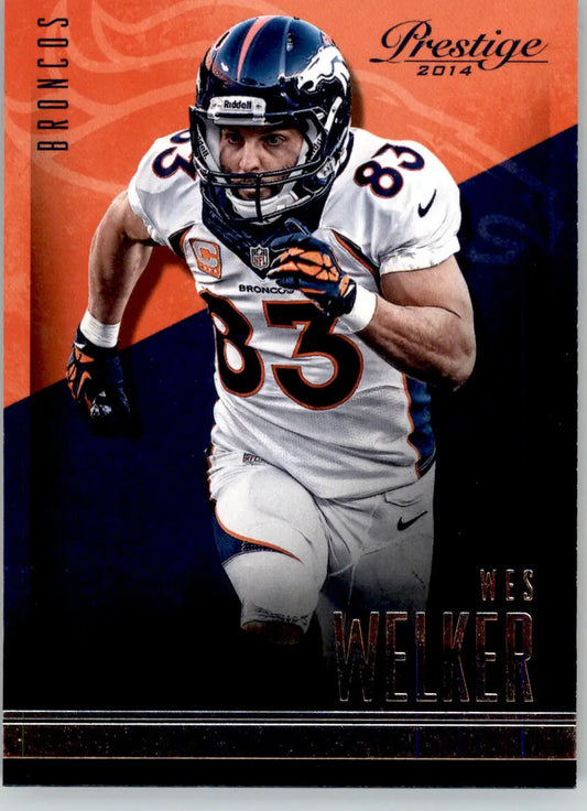 Wes Welker - 2014 Panini Prestige - #79 - Football - Football Card Single