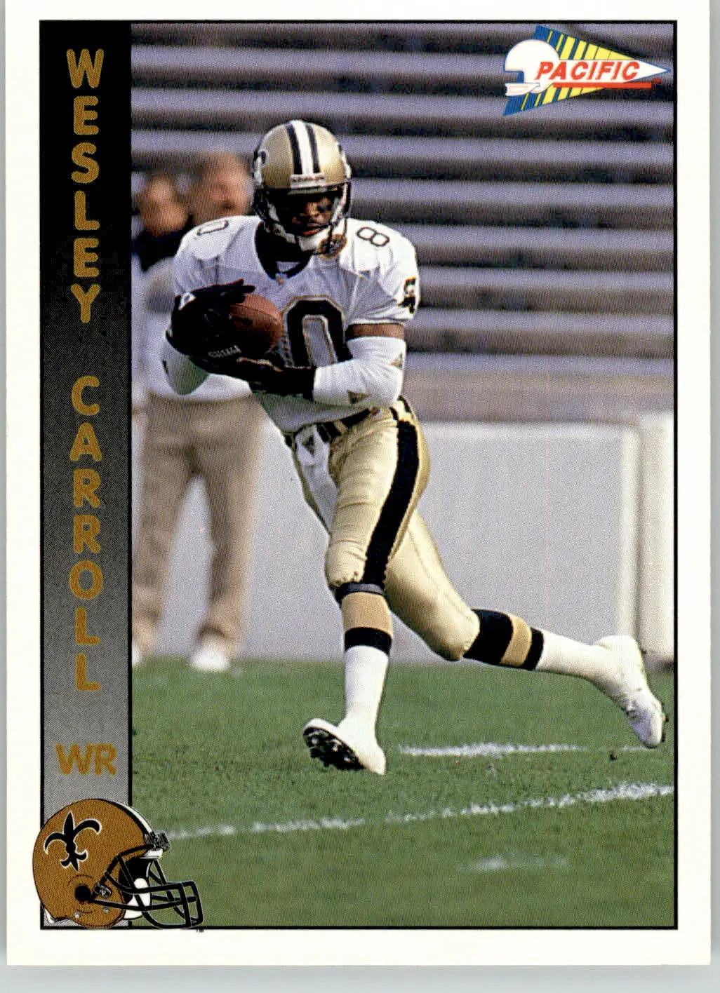 Wesley Carroll - 1992 Pacific - #526 - Football