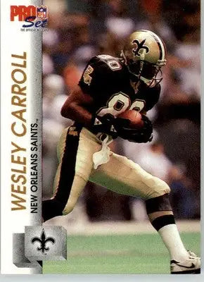 Wesley Carroll - 1992 Pro Set - #583 - Football - Football Card Single