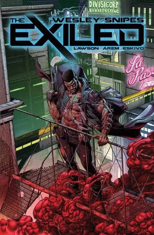 Comic book cover for Wesley Snipes The Exiled TPB 1st Edition Variant