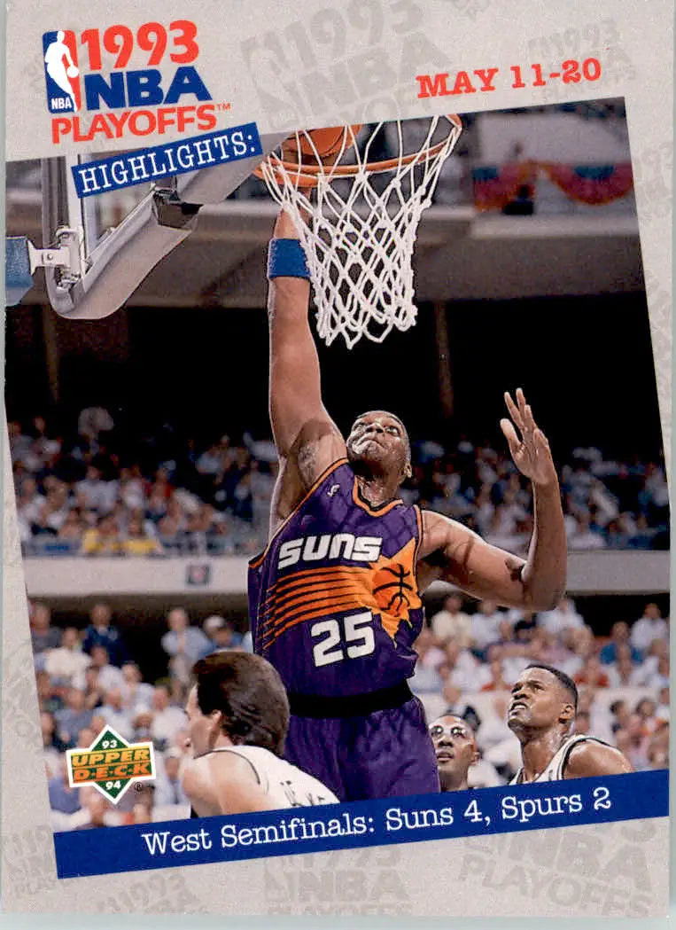 West Semifinals: Suns 4 Spurs 2 - 1993-94 Upper Deck - #188 - Basketball - Basketball Card Single