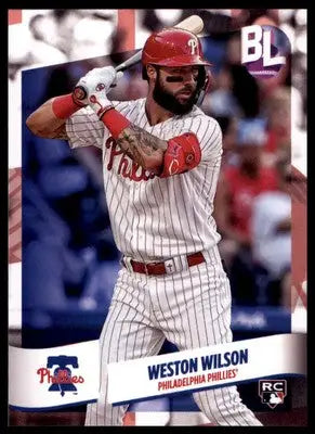 Weston Wilson Rookie 2024 Topps Big League #152 Philadelphia Phillies - Baseball Card Single