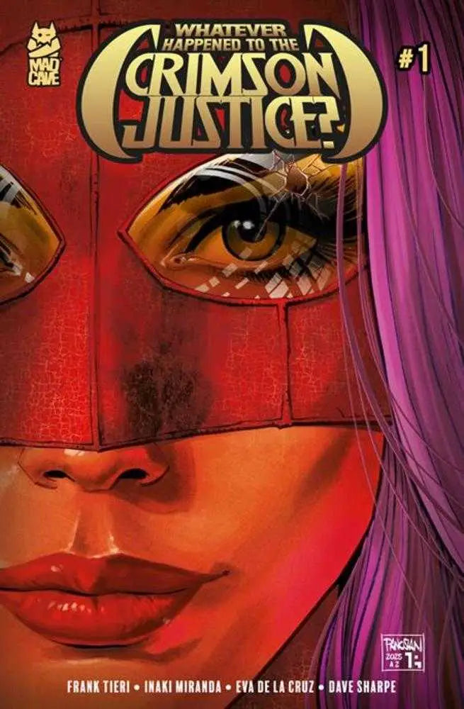 Comic book cover of Crimson Justice #1 Cover B Dan Panosian Variant featuring vibrant artwork