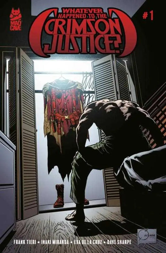 Comic book cover of Crimson Justice Joe Quesada Variant Cover C for Whatever Happened To Crimson Justice #1