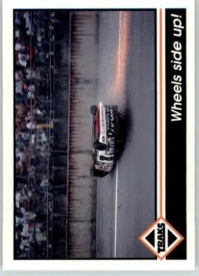 Wheels Side Up - 1992 Traks - #194 - Racing - Racing Card Single