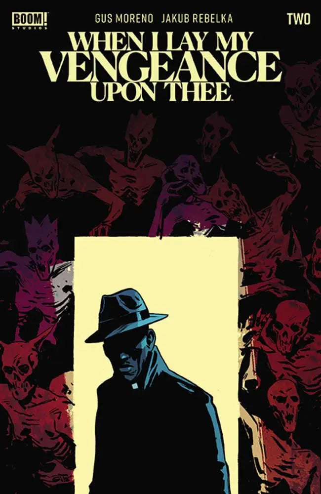 Comic book cover for When I Lay My Vengeance Upon Thee #2 Variant Puerto Cristina