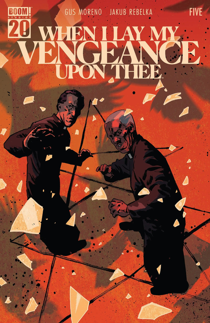 Comic book cover of When I Lay My Vengeance Upon Thee #5 B Variant Dressed Phillips featuring Father Stygian