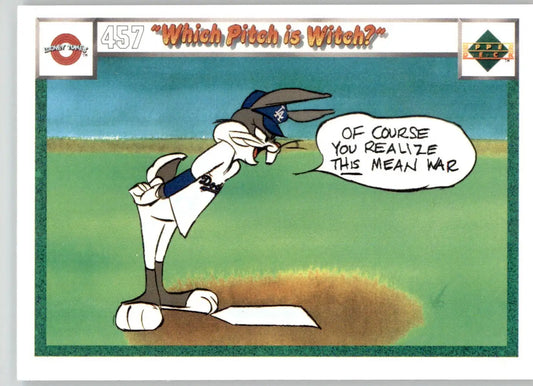 Which Pitch is Witch? - 1990 Upper Deck Comic Ball - #457 / 460 - Baseball - Baseball Card Single