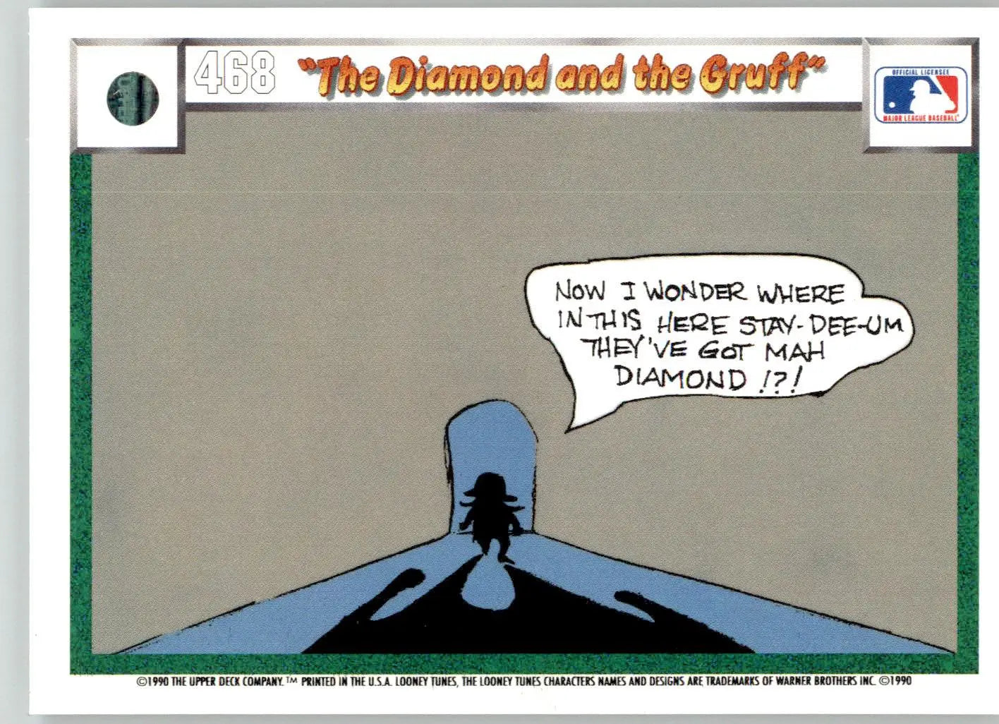 Which Pitch is Witch? / The Diamond and the Gruff 1990 UD Comic Ball 453/468 - Other