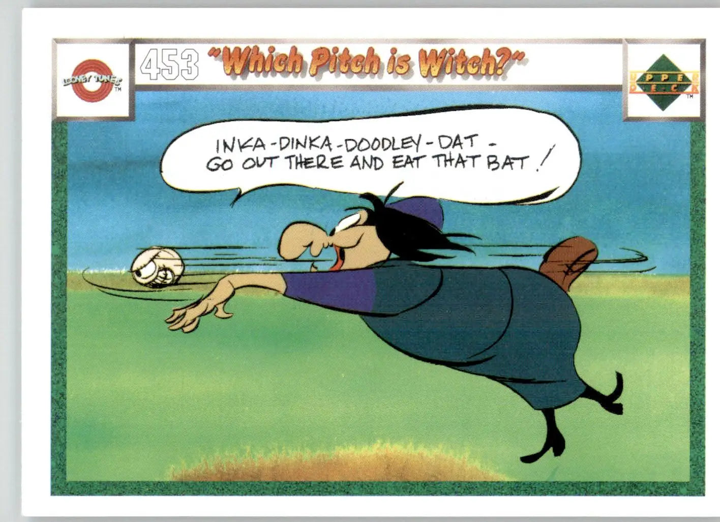 Which Pitch is Witch? / The Diamond and the Gruff 1990 UD Comic Ball 453/468 - Other