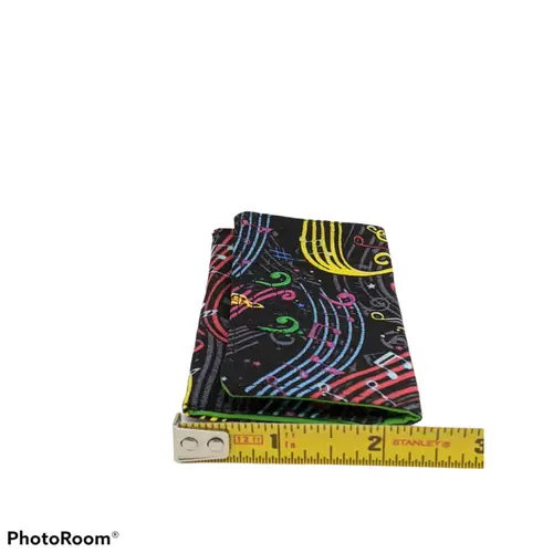 Whimsical Musical Notes design Re-useable *gift card holder * business ID:33299 - General Merchandise