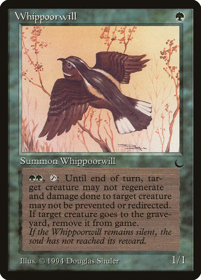 Whippoorwill [The Dark] - Magic Card Single