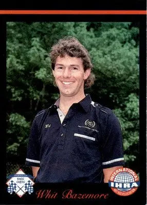 Whit Bazemore - 1989 Checkered Flag IHRA - #53 - Racing - Racing Card Single