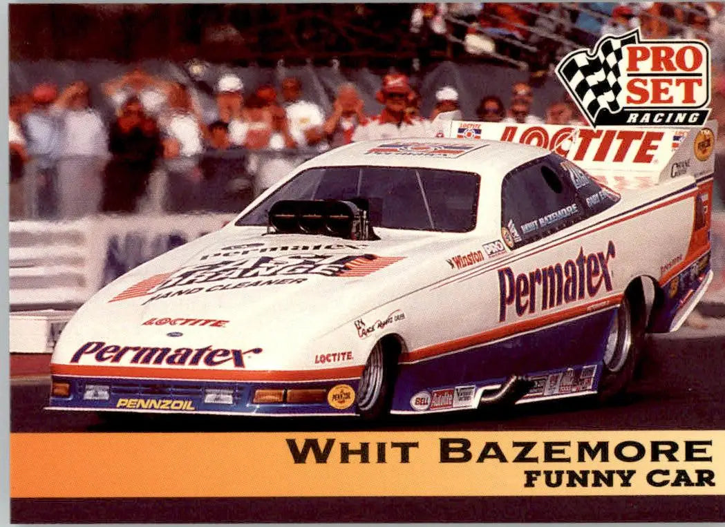 Whit Bazemore - 1992 Pro Set NHRA - #127 - Racing - Racing Card Single