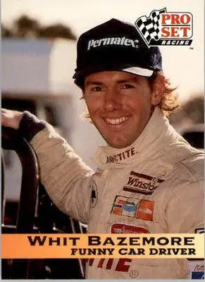 Whit Bazemore - 1992 Pro Set NHRA - #57 - Racing - Racing Card Single