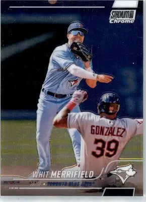 Whit Merrifield - 2022 Stadium Club Chrome - #30 - Baseball - Baseball Card Single