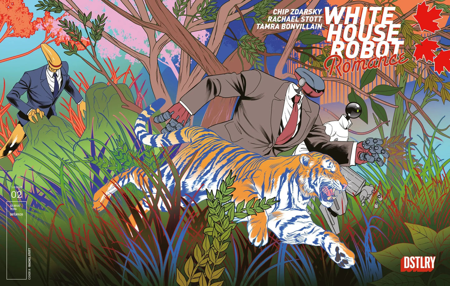 White House Robot Romance #2 Cover A Rachael Stott - Back Issues