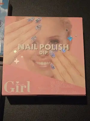 Whos That Girl Nail Polish Dip Kit Magnetic Lashes Nose Trimmer Jewelry Lot - General Merchandise