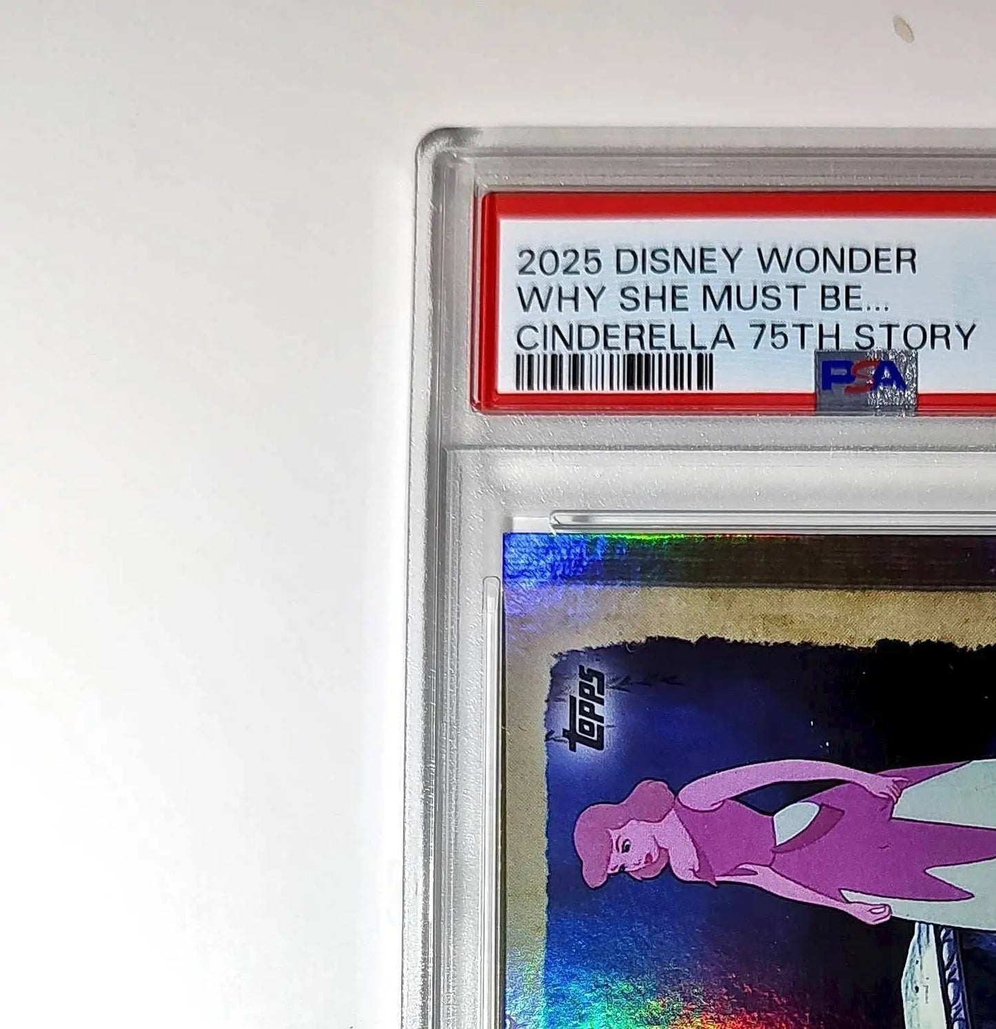 Why she must be… Cinderella’s Fairy Godmother! 2025 Topps Disney #C75-12 PSA 9 - Non-Sports Card Single
