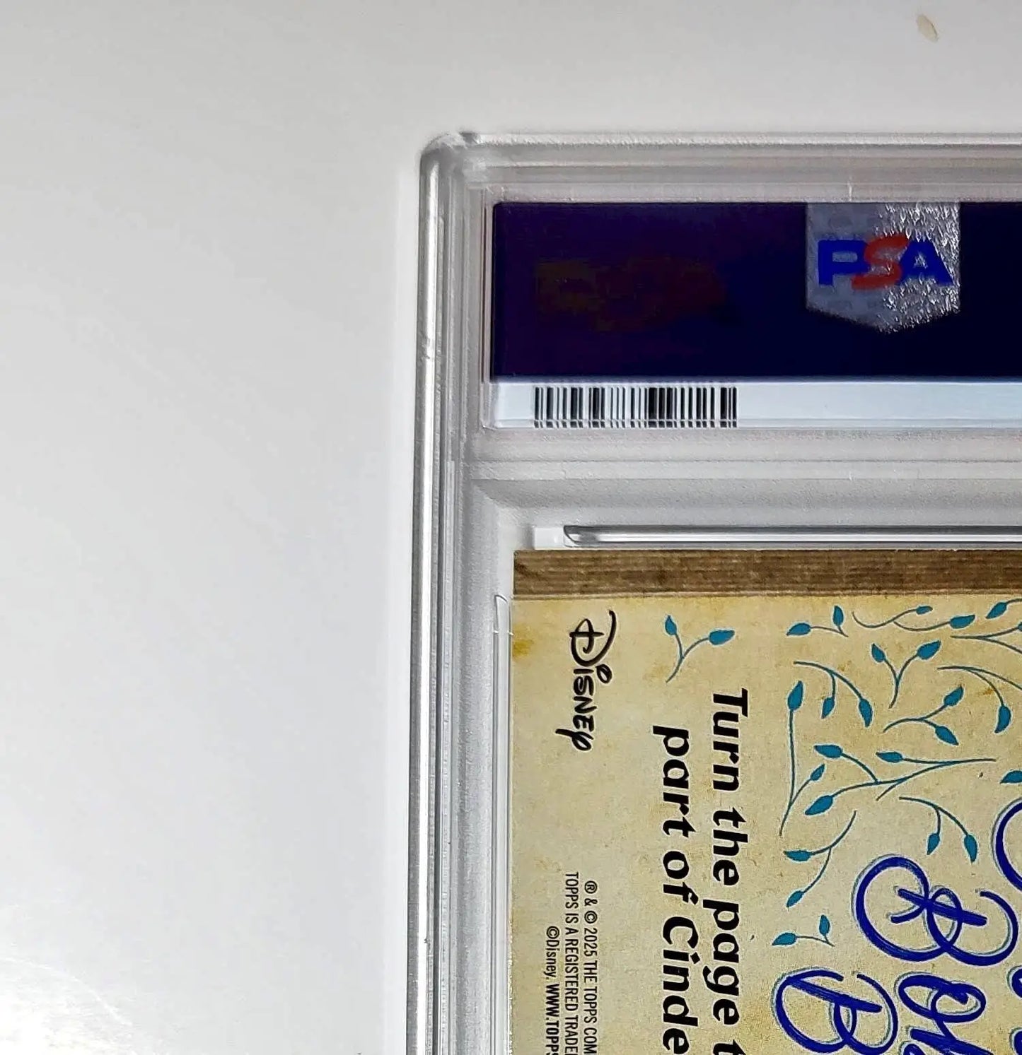 Why she must be… Cinderella’s Fairy Godmother! 2025 Topps Disney #C75-12 PSA 9 - Non-Sports Card Single