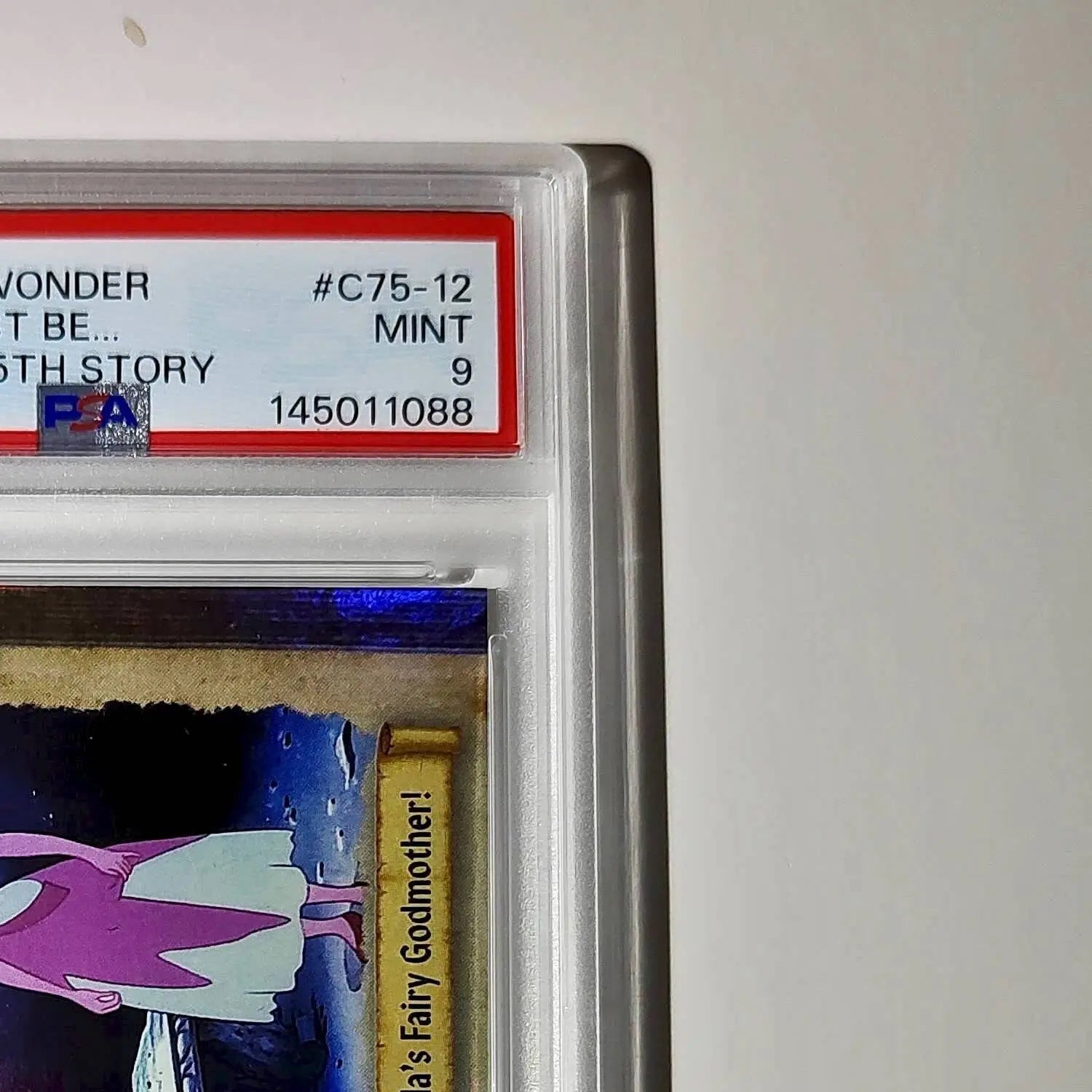 Why she must be… Cinderella’s Fairy Godmother! 2025 Topps Disney #C75-12 PSA 9 - Non-Sports Card Single