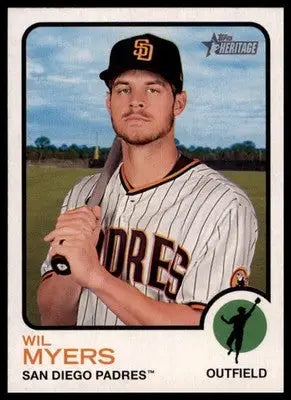 Wil Myers 2022 Topps Heritage #288 San Diego Padres - Baseball Card Single