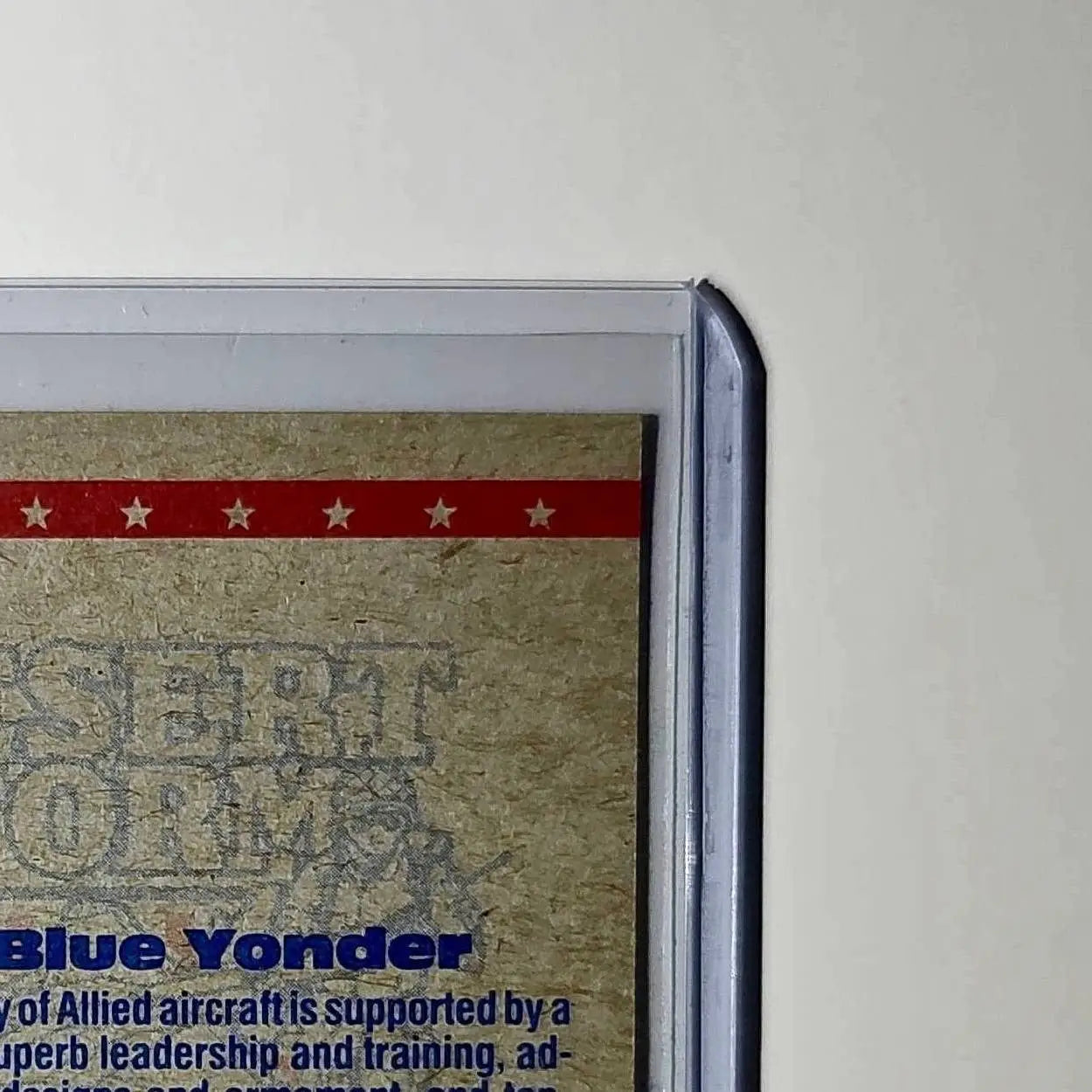 Wild Blue Yonder 1991 Topps Desert Storm #30 Card